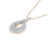 Photo of Zora 7/8 Carat T.W. Pendant 14K Yellow Gold [CP1515Y]
