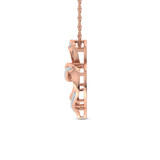 Photo of Gloria 1/10 Carat T.W. Pendant 10K Rose Gold [CP1516R]