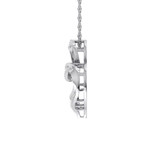 Photo of Gloria 1/10 CT. T.W. Pendant 14K White Gold [CP1516W]