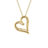 Photo of Gloria 1/10 CT. T.W. Pendant 10K Yellow Gold [CP1516Y]