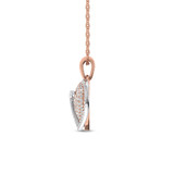Photo of Divine 1/2 CT. T.W. Pendant 14K Rose Gold [CP1517R]