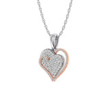 Photo of Divine 1/2 Carat T.W. Pendant 10K White Gold [CP1517W]