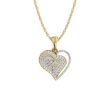Photo of Divine 1/2 CT. T.W. Pendant 10K Yellow Gold [CP1517Y]
