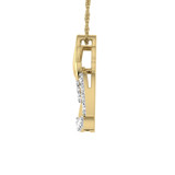 Photo of Victoria 1/6 CT. T.W. Pendant 14K Yellow Gold [CP1518Y]