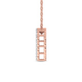 Photo of Alizia 1/4 Carat T.W. Pendant 14K Rose Gold [CP1519R]