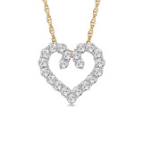 Photo of Alizia 1/4 CT. T.W. Pendant 14K Yellow Gold [CP1519Y]