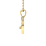 Photo of Elma 1/6 CT. T.W. Pendant 14K Yellow Gold [CP1520Y]