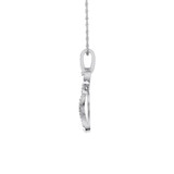 Photo of Carla 1/10 CT. T.W. Pendant 10K White Gold [CP1521W]