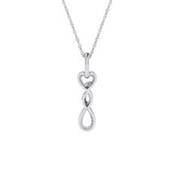Photo of Carla 1/10 CT. T.W. Pendant 14K White Gold [CP1521W]