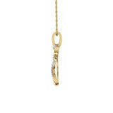 Photo of Carla 1/10 CT. T.W. Pendant 10K Yellow Gold [CP1521Y]
