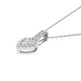 Photo of Noble 1/4 CT. T.W. Pendant 10K White Gold [CP1522W]