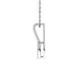 Photo of Noble 1/4 CT. T.W. Pendant 10K White Gold [CP1522W]