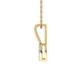 Photo of Noble 1/4 Carat T.W. Pendant 10K Yellow Gold [CP1522Y]