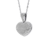 Photo of Rita 1/3 CT. T.W. Pendant 10K White Gold [CP1523W]