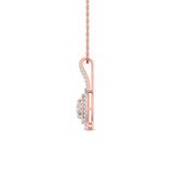 Photo of Fortune 7/8 CT. T.W. Pendant 14K Rose Gold [CP1524R]