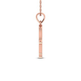 Photo of Ines 1/2 CT. T.W. Pendant 10K Rose Gold [CP1525R]