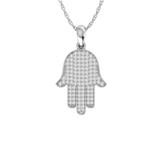Photo of Ines 1/2 Carat T.W. Pendant 14K White Gold [CP1525W]