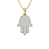 Photo of Ines 1/2 CT. T.W. Pendant 10K Yellow Gold [CP1525Y]