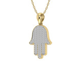 Photo of Ines 1/2 CT. T.W. Pendant 10K Yellow Gold [CP1525Y]