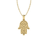 Photo of Ines 1/2 CT. T.W. Pendant 10K Yellow Gold [CP1525Y]