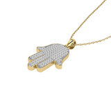 Photo of Ines 1/2 CT. T.W. Pendant 14K Yellow Gold [CP1525Y]