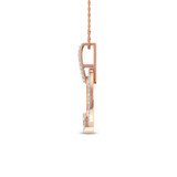 Photo of Wilson 3/8 Carat T.W. Pendant 14K Rose Gold [CP1526R]