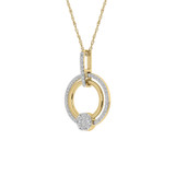 Photo of Wilson 3/8 Carat T.W. Pendant 10K Yellow Gold [CP1526Y]