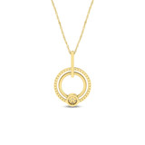 Photo of Wilson 3/8 Carat T.W. Pendant 10K Yellow Gold [CP1526Y]