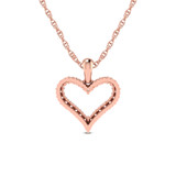 Photo of Cardin 1/4 Carat T.W. Pendant 10K Rose Gold [CP1527R]