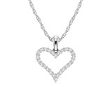 Photo of Cardin 1/4 Carat T.W. Pendant 10K White Gold [CP1527W]