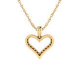 Photo of Cardin 1/4 CT. T.W. Pendant 10K Yellow Gold [CP1527Y]