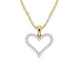 Photo of Cardin 1/4 Carat T.W. Pendant 14K Yellow Gold [CP1527Y]