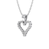 Photo of Josef 1/4 Carat T.W. Pendant 10K White Gold [CP1528W]