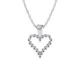 Photo of Josef 1/4 Carat T.W. Pendant 14K White Gold [CP1528W]