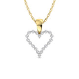 Photo of Josef 1/4 CT. T.W. Pendant 14K Yellow Gold [CP1528Y]