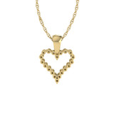 Photo of Josef 1/4 CT. T.W. Pendant 14K Yellow Gold [CP1528Y]