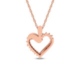 Photo of Merlin 1/10 Carat T.W. Pendant 14K Rose Gold [CP1530R]