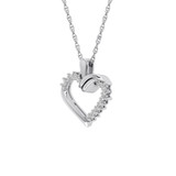 Photo of Merlin 1/10 Carat T.W. Pendant 10K White Gold [CP1530W]