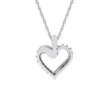 Photo of Merlin 1/10 Carat T.W. Pendant 10K White Gold [CP1530W]