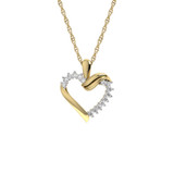 Photo of Merlin 1/10 Carat T.W. Pendant 14K Yellow Gold [CP1530Y]