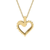 Photo of Merlin 1/10 Carat T.W. Pendant 14K Yellow Gold [CP1530Y]