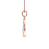 Photo of Augustin 1/2 Carat T.W. Pendant 10K Rose Gold [CP1531R]