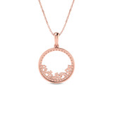 Photo of Augustin 1/2 Carat T.W. Pendant 14K Rose Gold [CP1531R]
