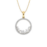 Photo of Augustin 1/2 Carat T.W. Pendant 10K Yellow Gold [CP1531Y]