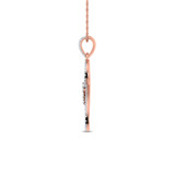 Photo of Jacques 1/3 CT. T.W. Pendant 14K Rose Gold [CP1532R]