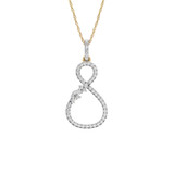 Photo of Jacques 1/3 CT. T.W. Pendant 14K Yellow Gold [CP1532Y]