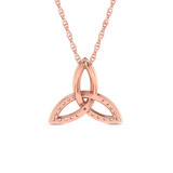 Photo of Alphonse 1/3 CT. T.W. Pendant 10K Rose Gold [CP1533R]