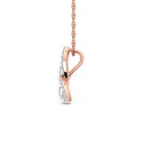 Photo of Alphonse 1/3 Carat T.W. Pendant 14K Rose Gold [CP1533R]