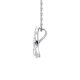 Photo of Alphonse 1/3 CT. T.W. Pendant 14K White Gold [CP1533W]