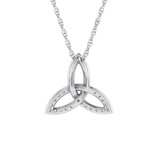 Photo of Alphonse 1/3 CT. T.W. Pendant 14K White Gold [CP1533W]